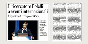Local press on our research at the Carpi university hub