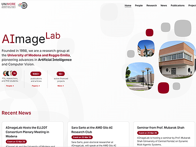 AImageLab Website