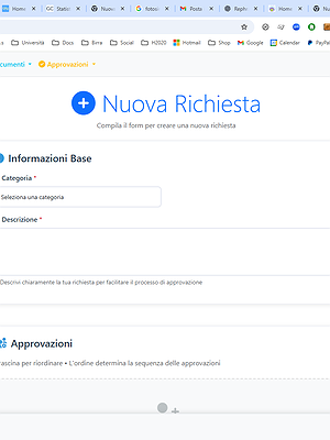 Gestione Richieste DIEF